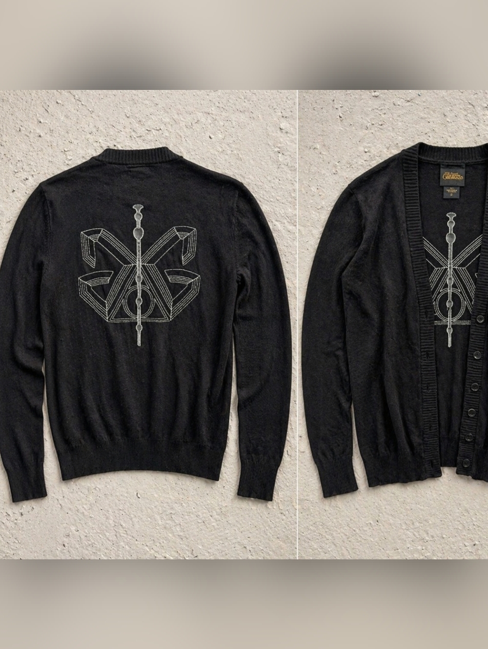 Harry Potter Grindelwald Cardigan Plus Size 0 Black Wizarding World